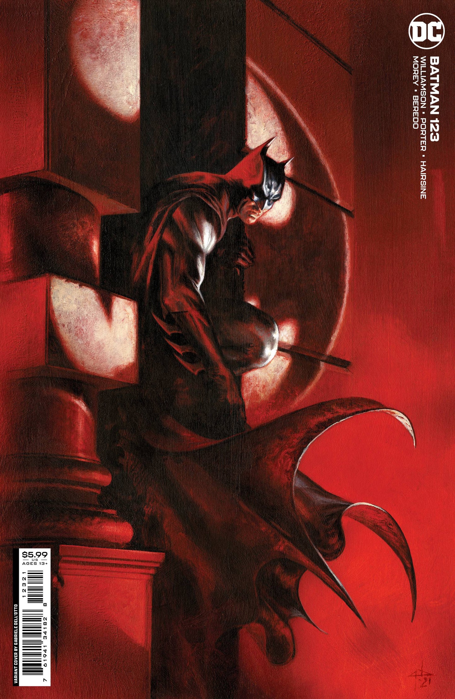 DC COMICS COMIC BOOKS VF/NM BATMAN #123 CVR B DELL OTTO CARD STOCK VARIANT