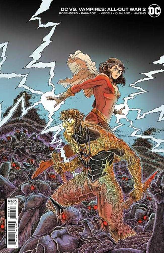 DC Comics COMIC BOOKS VF/NM DC vs Vampires All-Out War #2 (Of 6) Cover C 1 in 25 James Stokoe Card Stock Variant