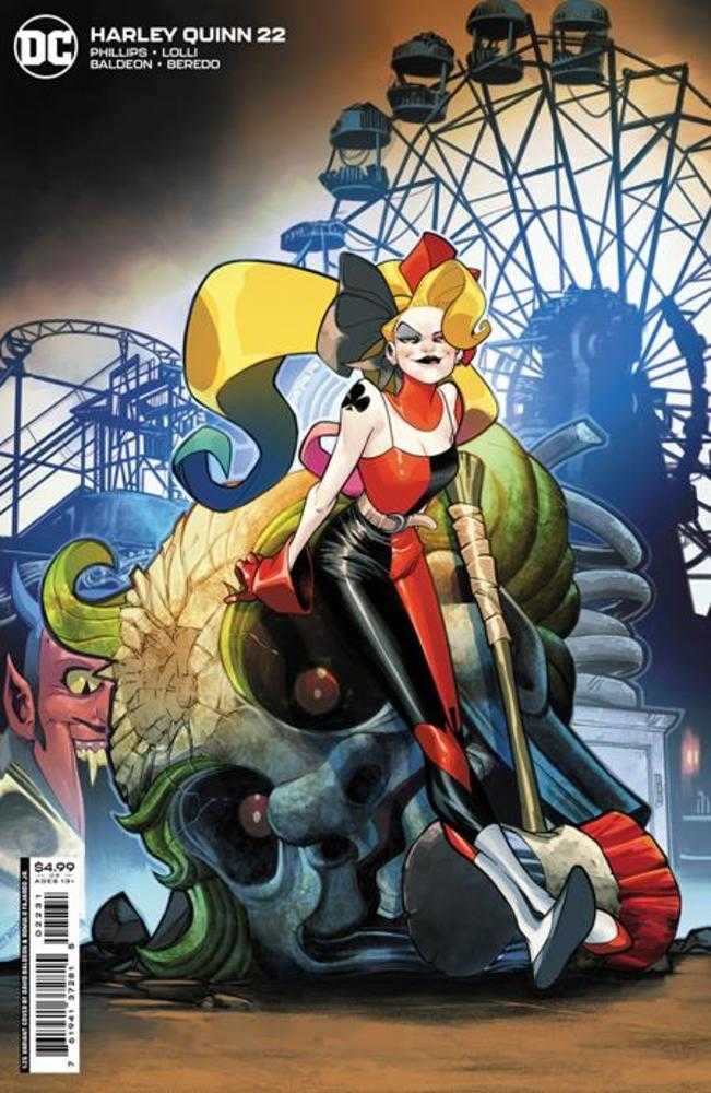 DC Comics COMIC BOOKS VF/NM Harley Quinn #22 Cover E 1 in 25 David Baldeon Card Stock Variant
