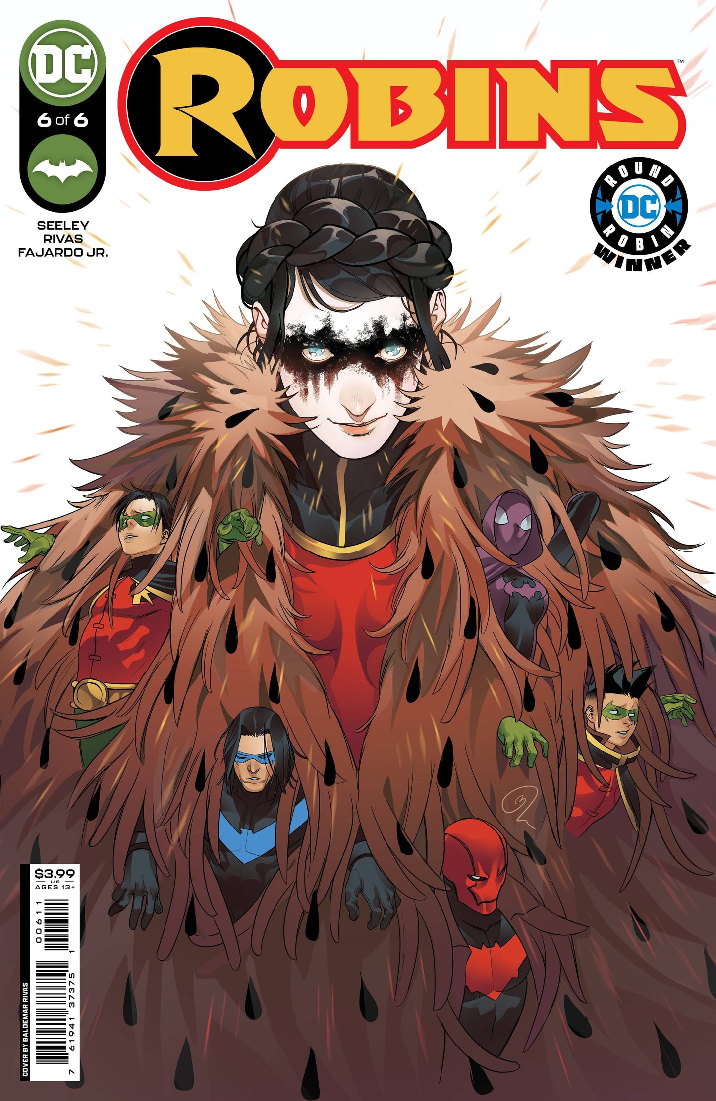 DC COMICS COMIC BOOKS VF/NM ROBINS #6 (OF 6) CVR A RIVAS