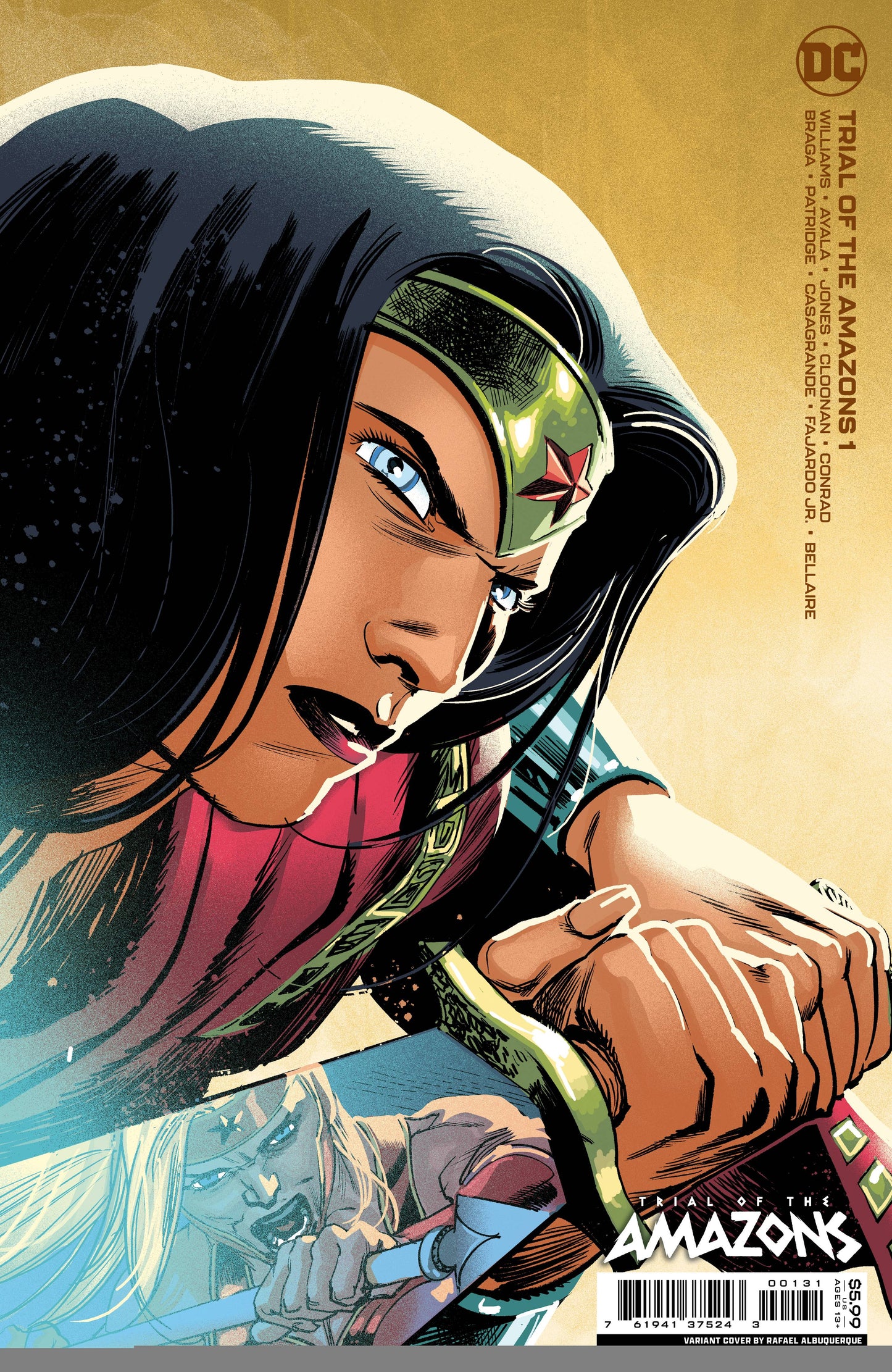 DC COMICS COMIC BOOKS VF/NM TRIAL OF AMAZONS #1 CVR C 25 COPY ALBUQUERQUE