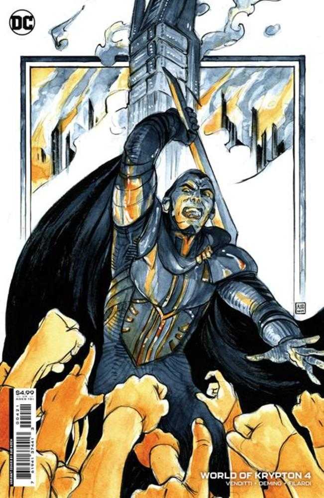 DC Comics COMIC BOOKS VF/NM World Of Krypton #4 (Of 6) Cover B Aud Koch Card Stock Variant