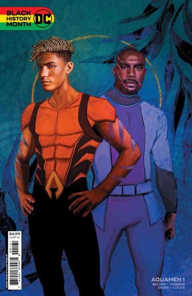 DC Comics Comics Aquamen #1 Cover D Alexis Franklin Black History Month Card Stock Variant