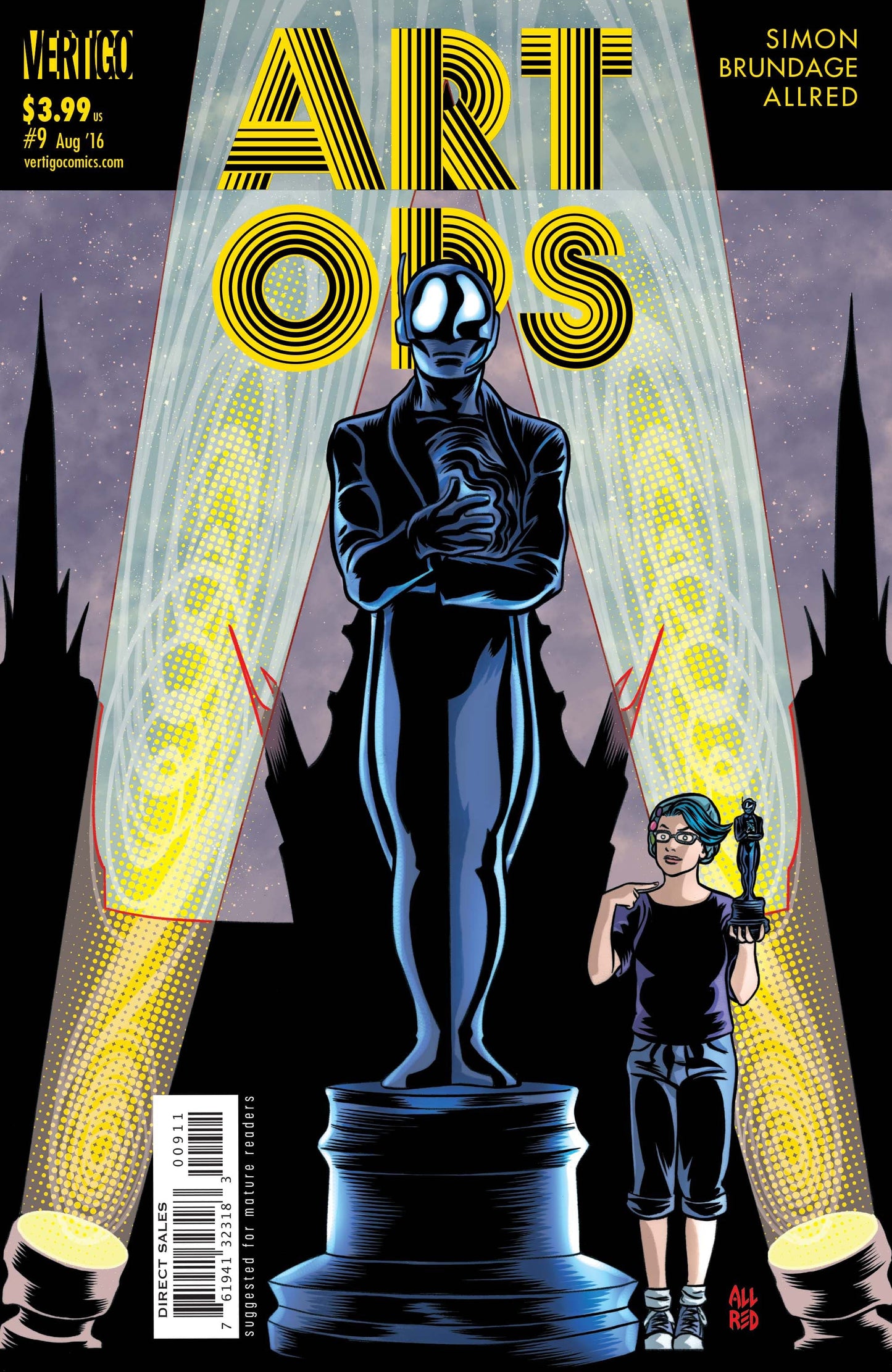 DC COMICS Comics ART OPS #9 (MR)