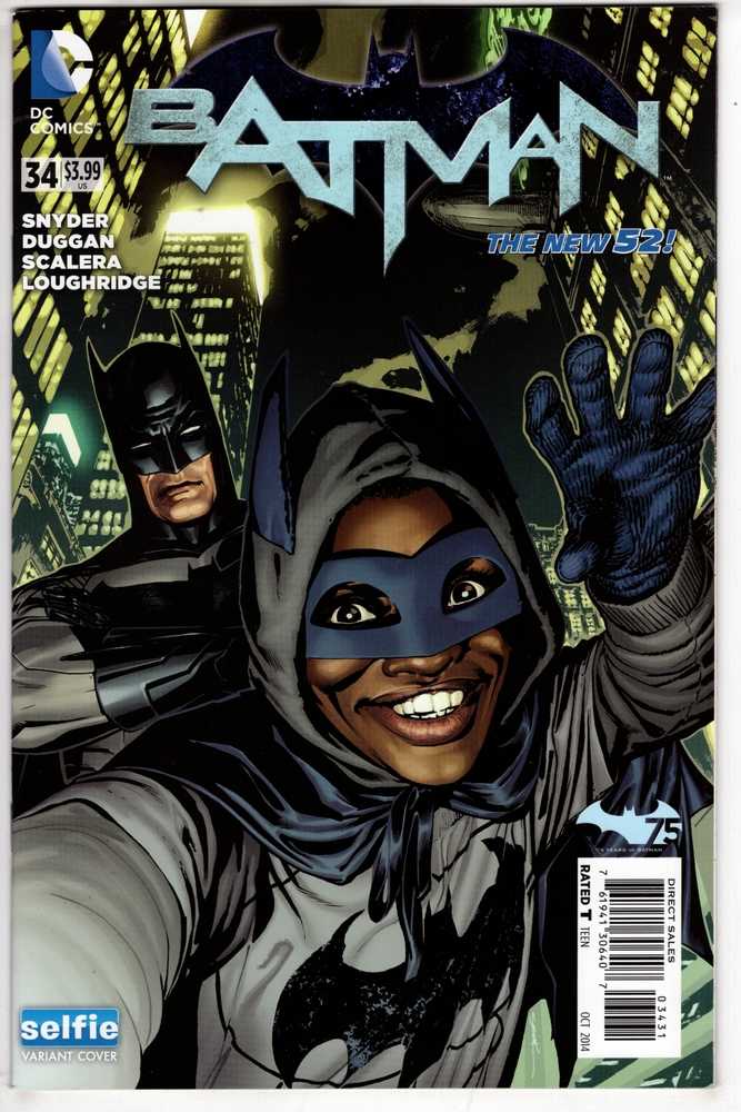 DC COMICS Comics Batman #34 (2nd Series) Dcu Selfie Variant Edition
