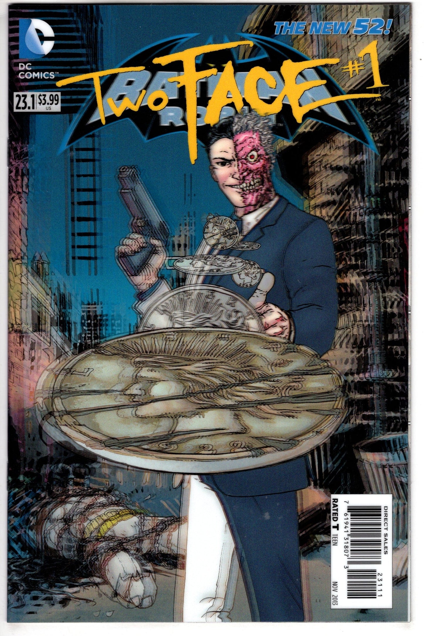 DC COMICS Comics BATMAN AND ROBIN #23.1 TWO FACE