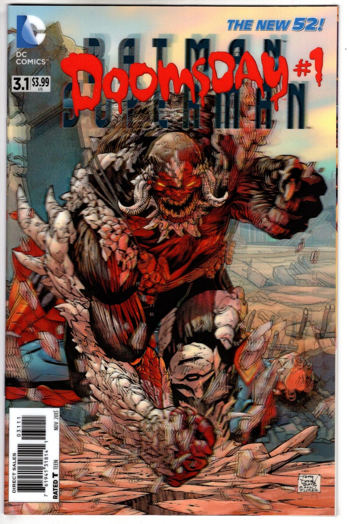 DC COMICS Comics BATMAN SUPERMAN #3.1 DOOMSDAY
