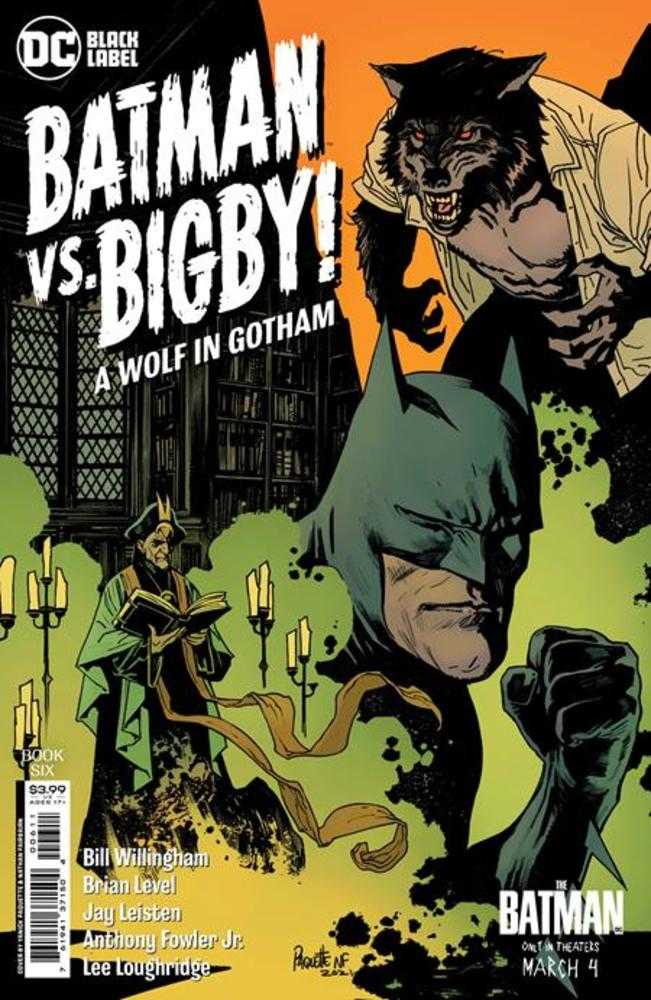DC Comics Comics Batman vs Bigby A Wolf In Gotham #6 (Of 6) Cover A Yanick Paquette (Mature)