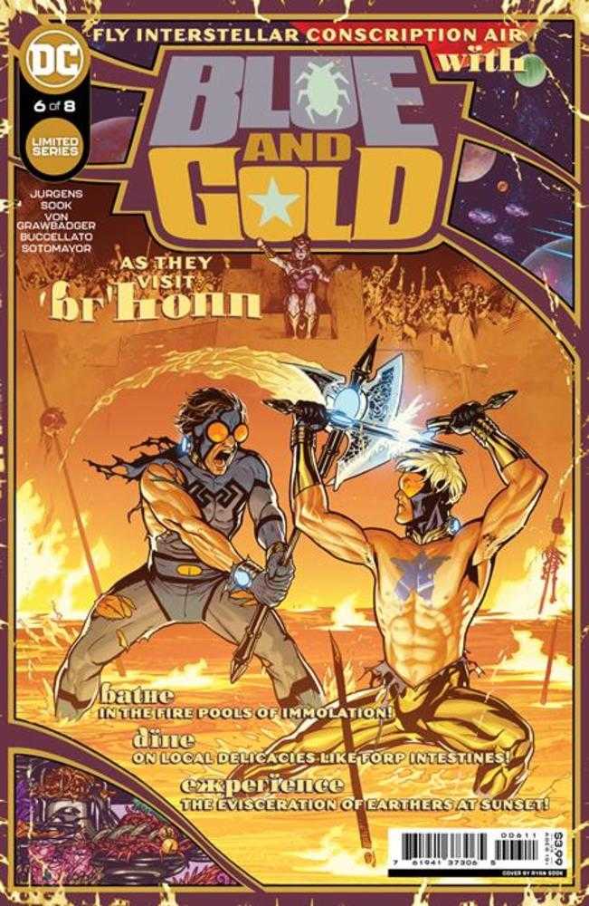 DC Comics Comics Blue & Gold #6 (Of 8) Cover A Ryan Sook