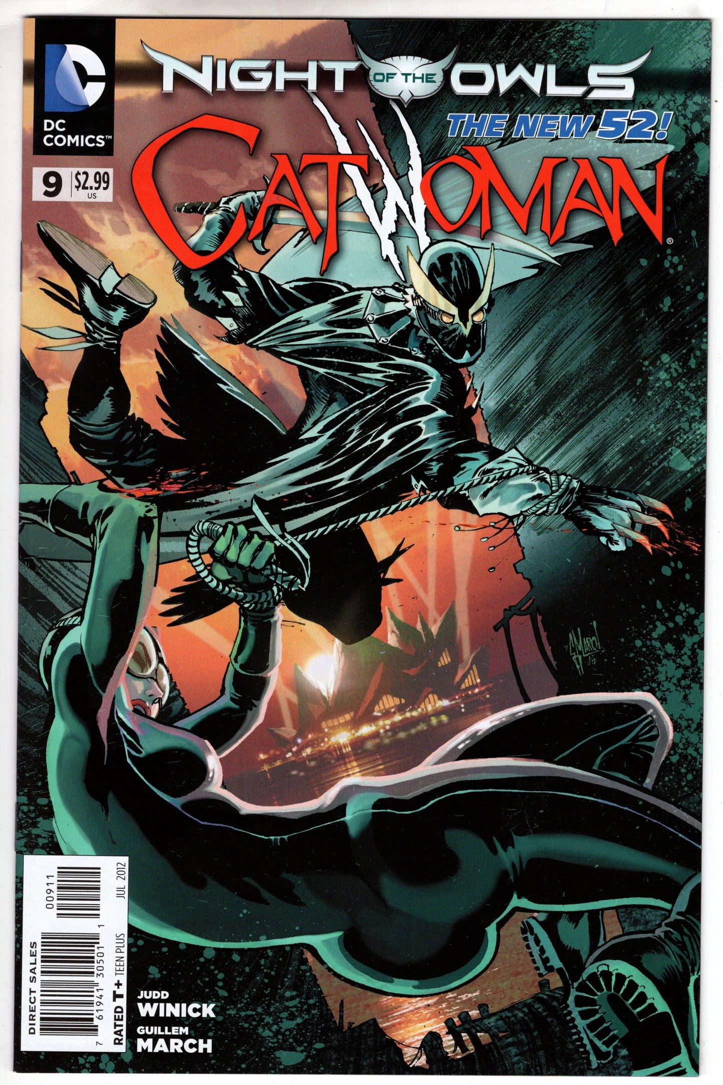 DC COMICS Comics CATWOMAN #9 (NIGHT OF THE OWLS)