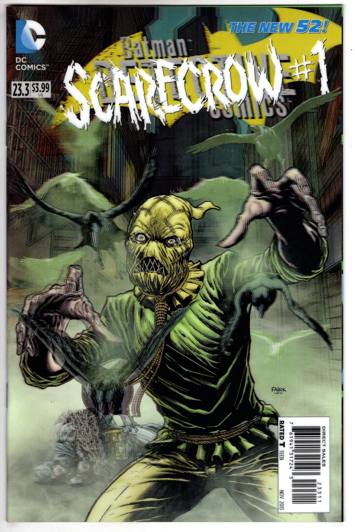 DC COMICS Comics DETECTIVE COMICS #23.3 SCARECROW
