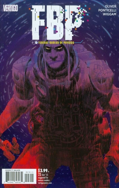 DC COMICS Comics FBP FEDERAL BUREAU OF PHYSICS #23 (MR)