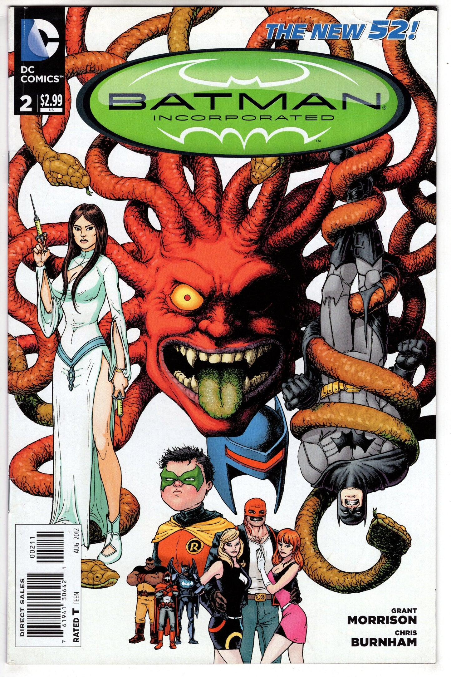 DC COMICS Comics FN/VF BATMAN INCORPORATED #2