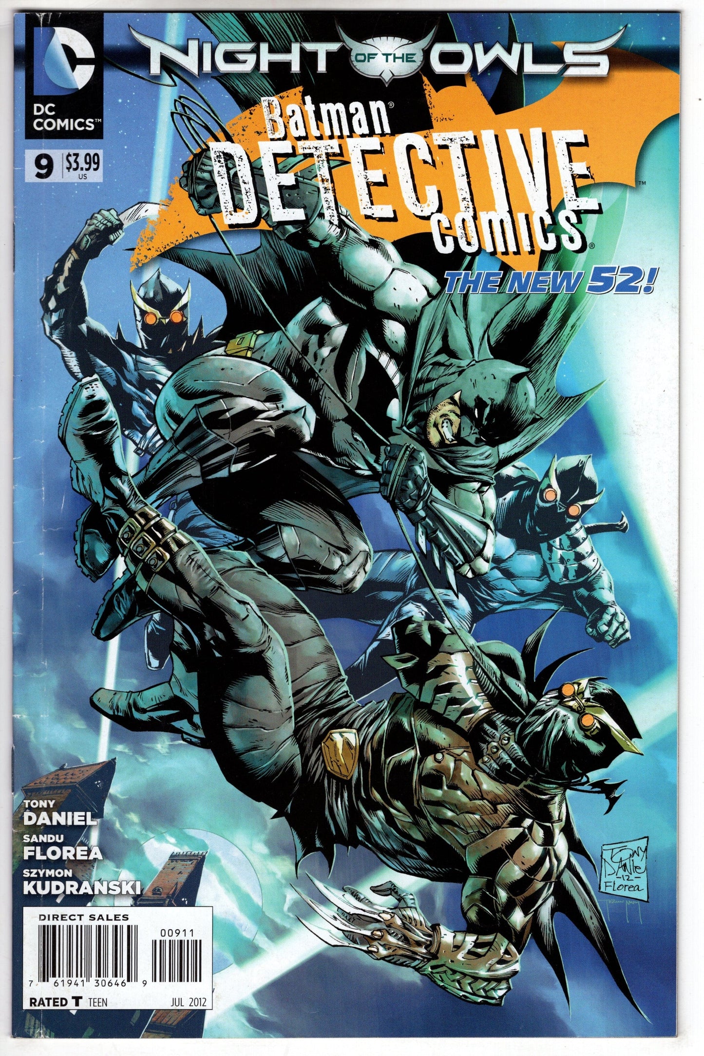 DC COMICS Comics FN/VF DETECTIVE COMICS #9 (NIGHT OF THE OWLS)
