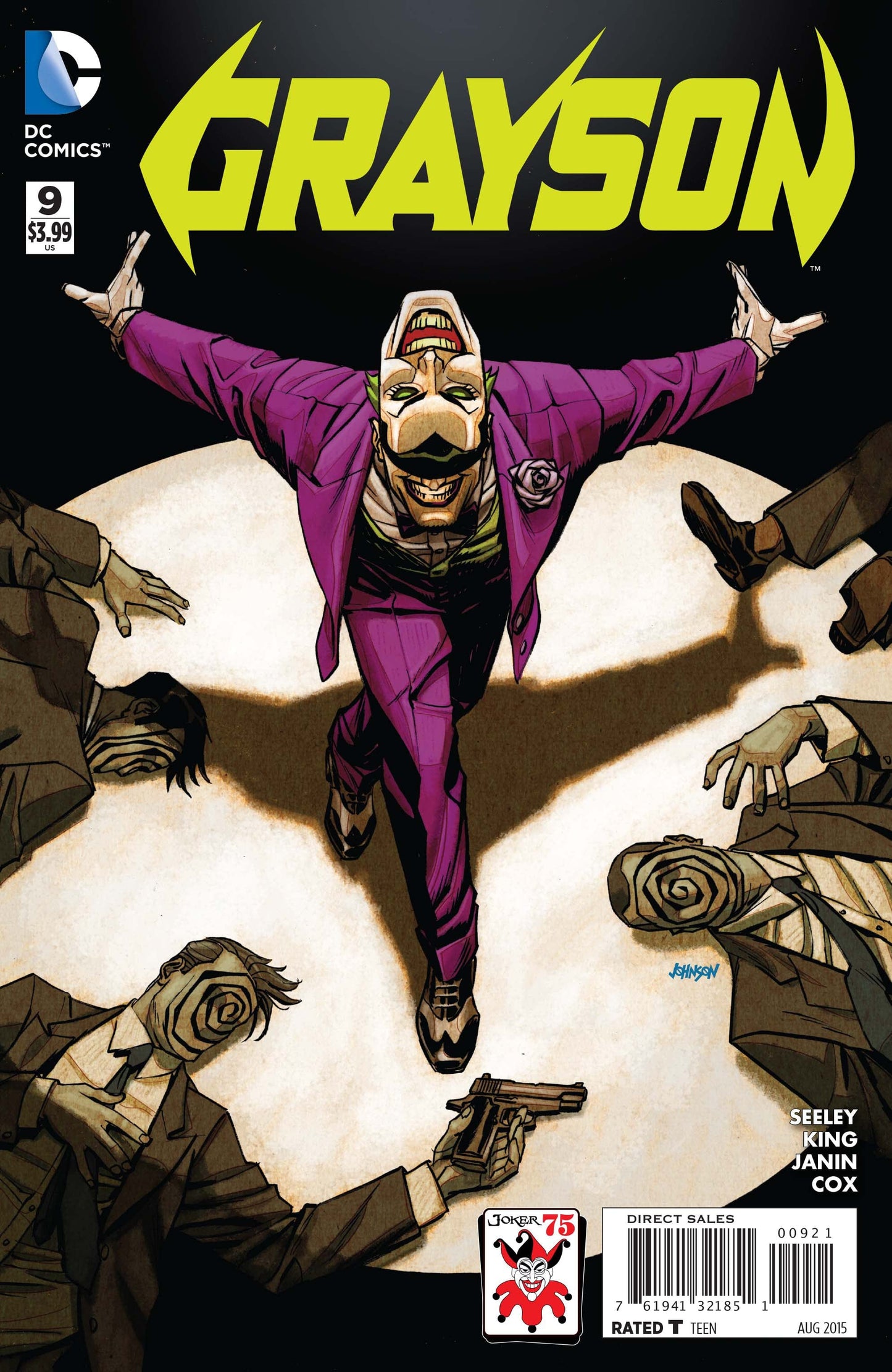 DC COMICS Comics GRAYSON #9 THE JOKER VAR ED