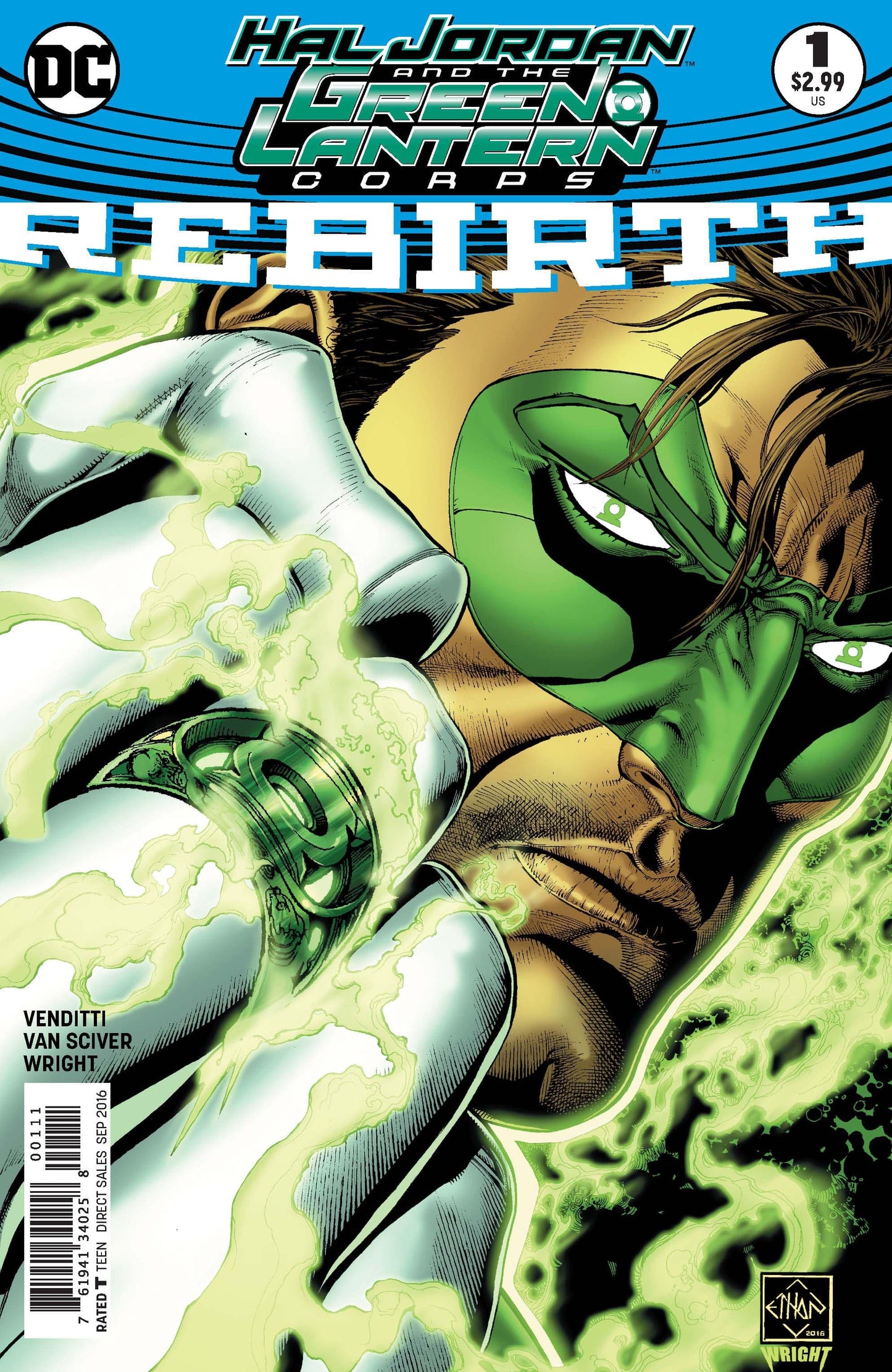 DC COMICS Comics HAL JORDAN AND THE GREEN LANTERN CORPS REBIRTH #1