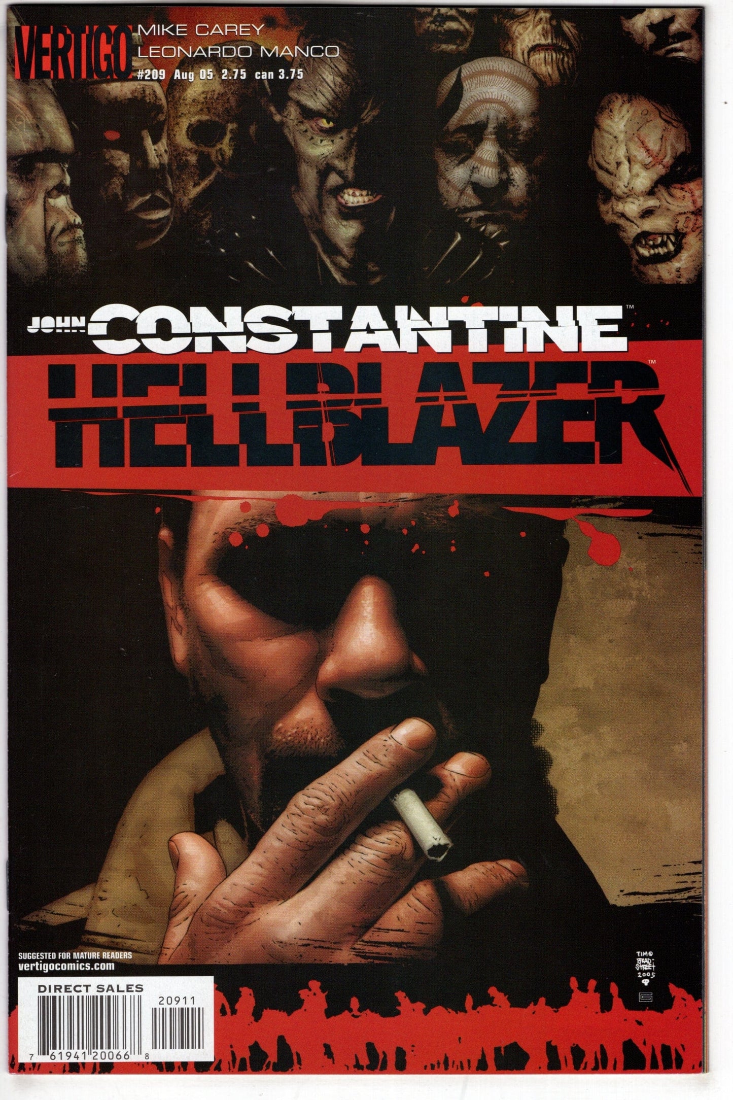 DC COMICS Comics HELLBLAZER #209 (MR)