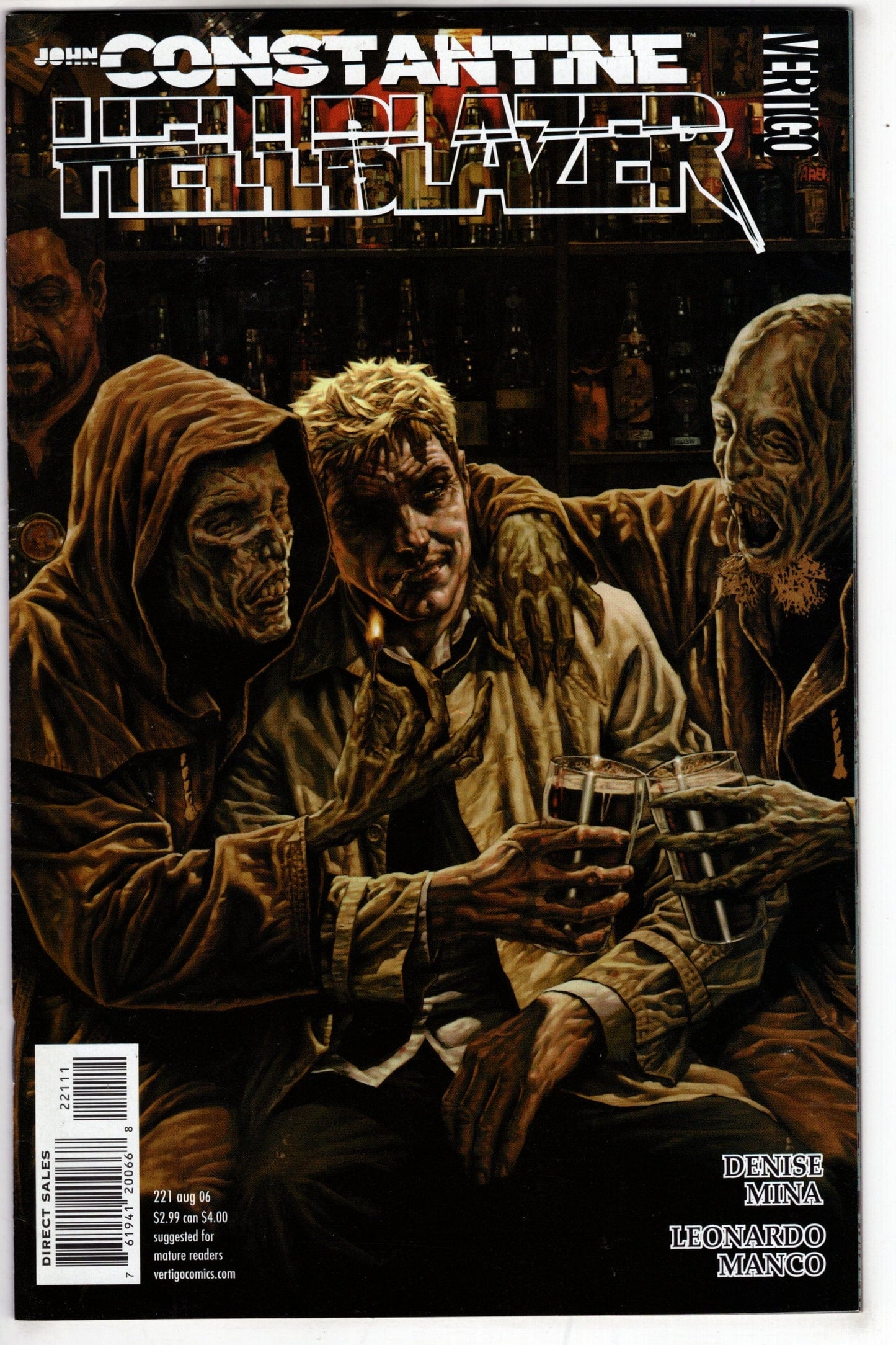 DC COMICS Comics HELLBLAZER #221 (MR)