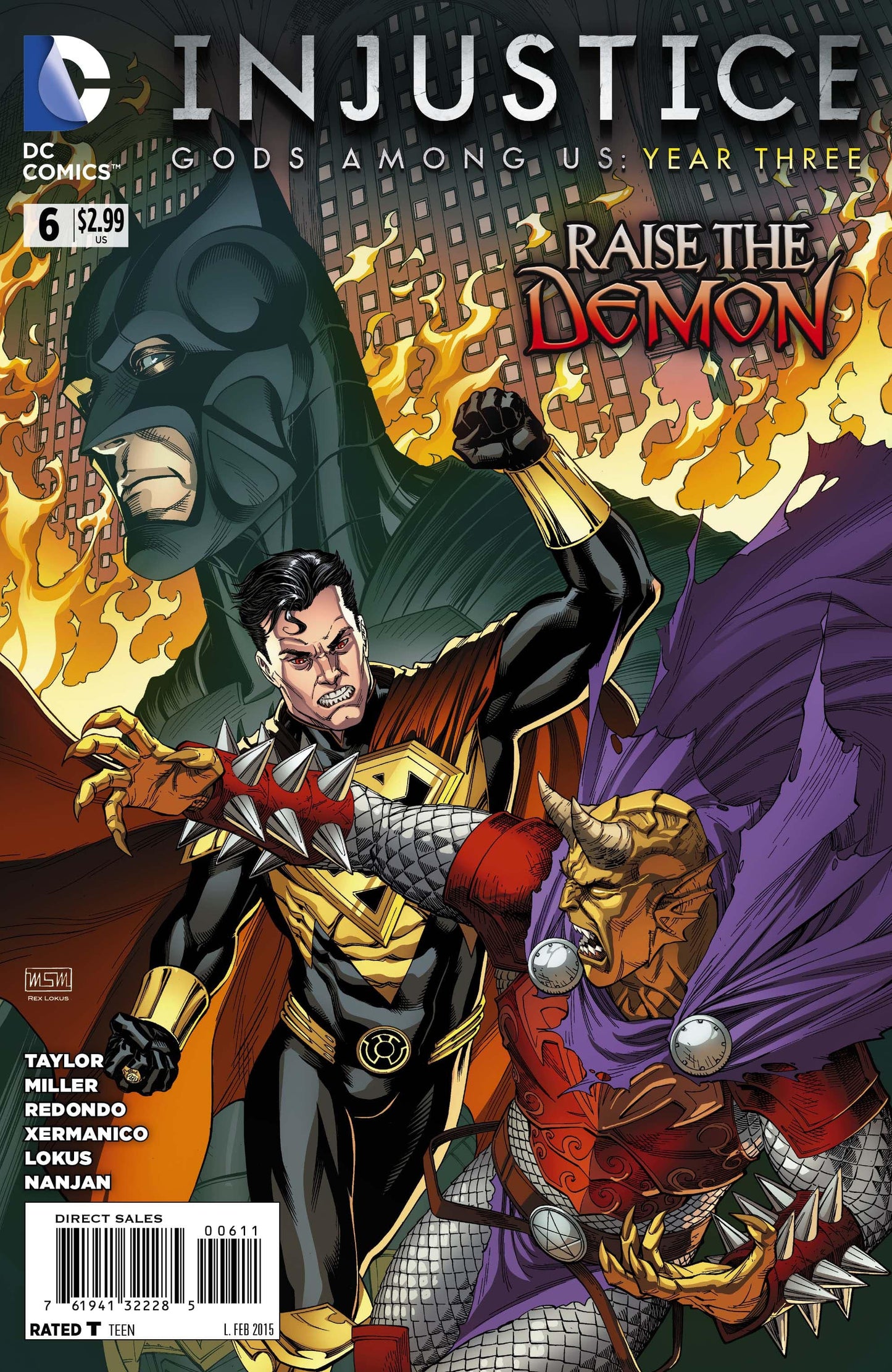 DC COMICS Comics INJUSTICE GODS AMONG US YEAR THREE #6