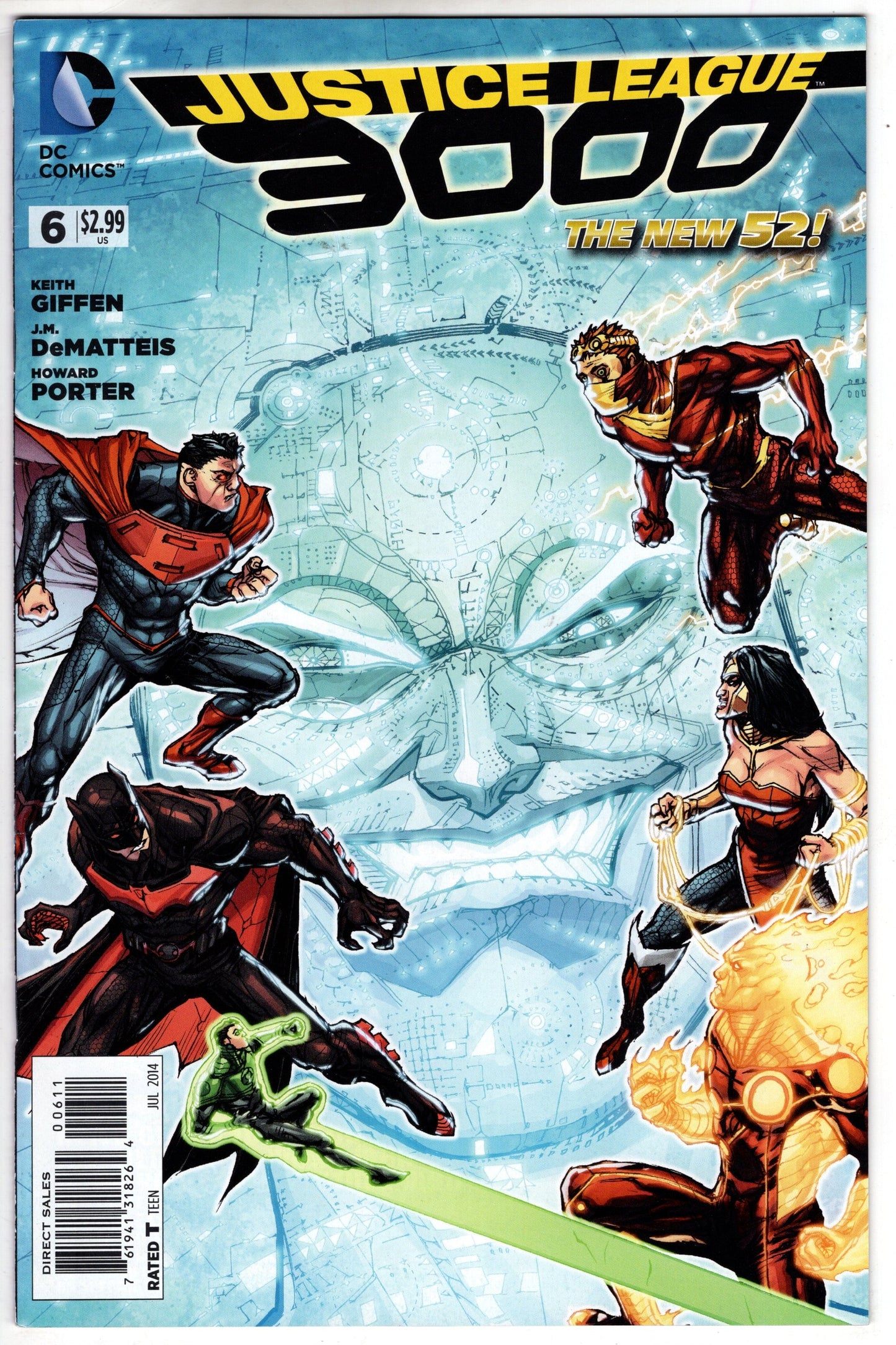 DC COMICS Comics JUSTICE LEAGUE 3000 #6
