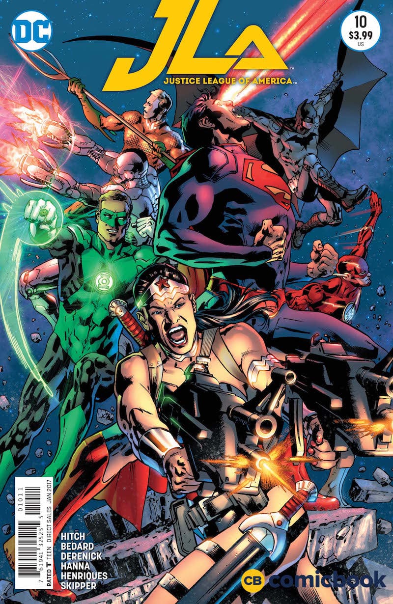 DC COMICS Comics JUSTICE LEAGUE OF AMERICA #10