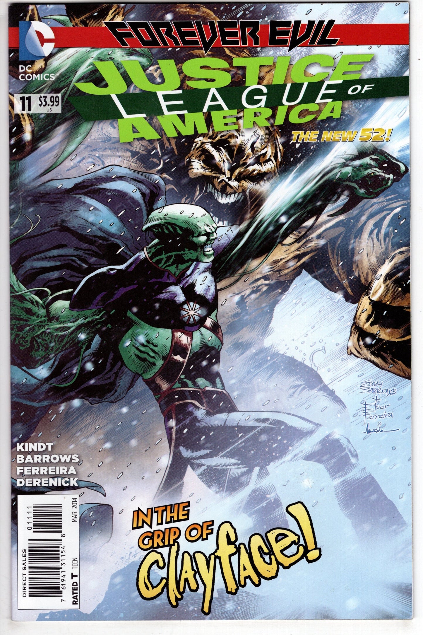 DC COMICS Comics JUSTICE LEAGUE OF AMERICA #11 (EVIL)