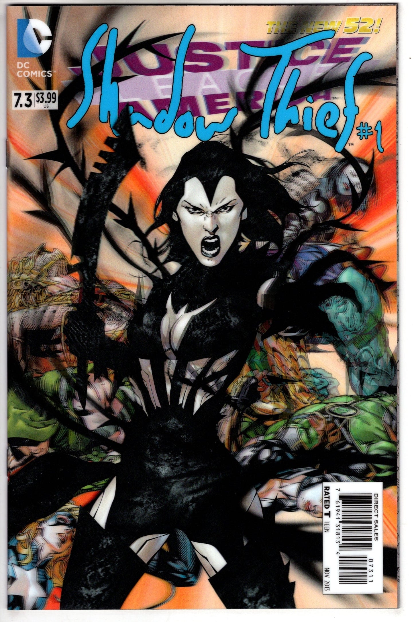 DC COMICS Comics JUSTICE LEAGUE OF AMERICA #7.3 SHADOW THIEF