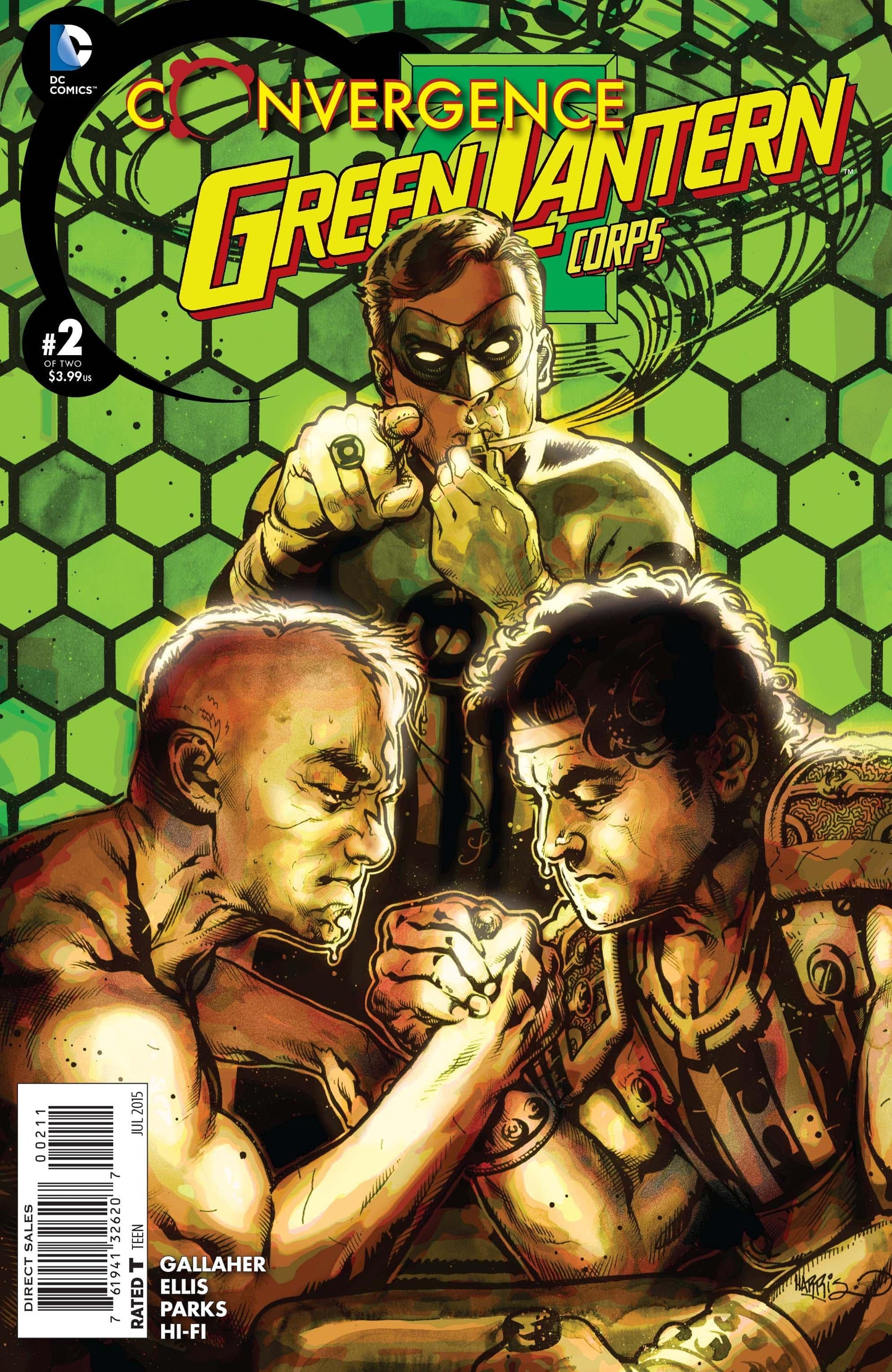 DC COMICS Comics NM CONVERGENCE GREEN LANTERN CORPS #2