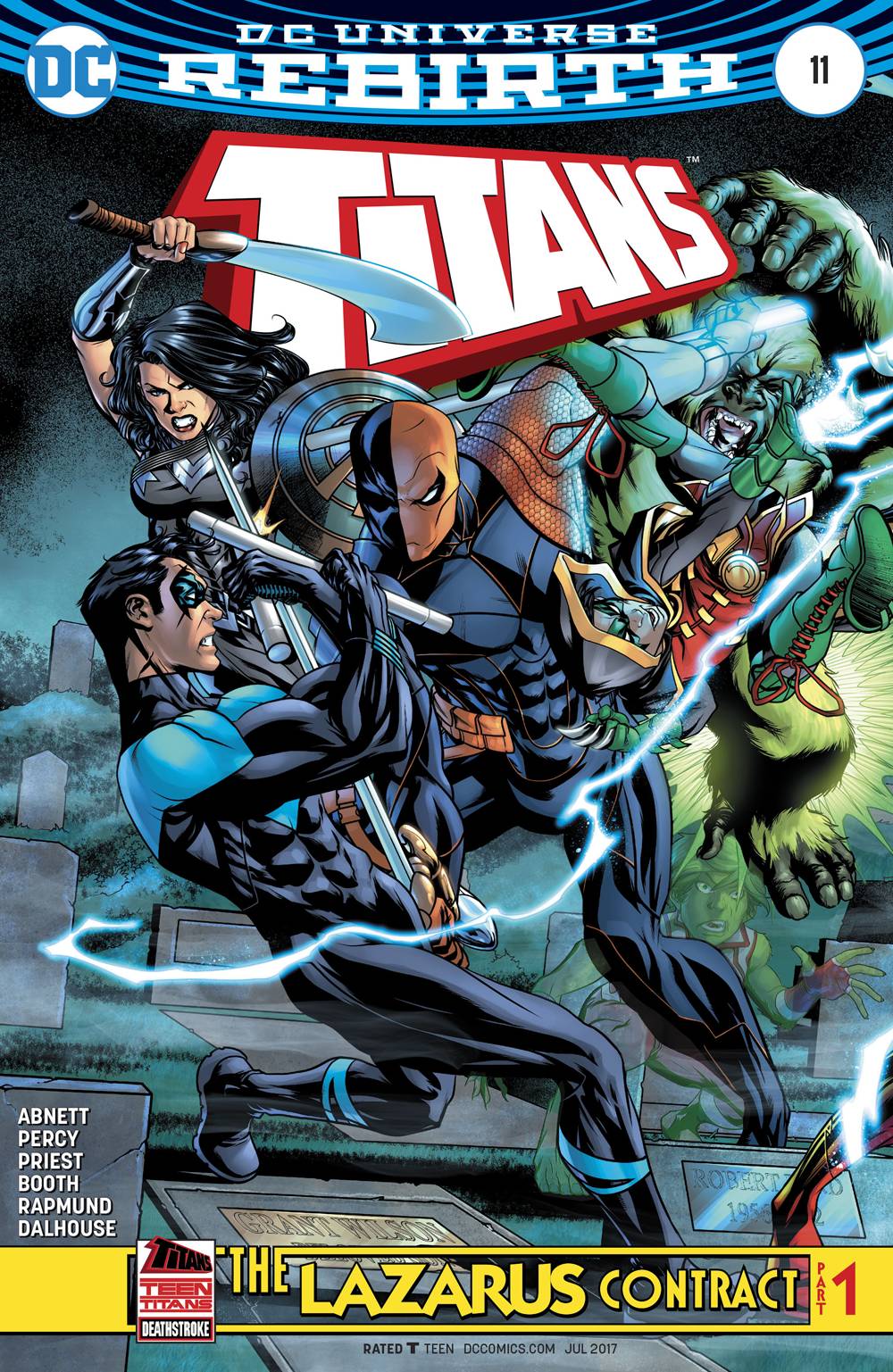 DC COMICS Comics NM TITANS #11 (LAZARUS)