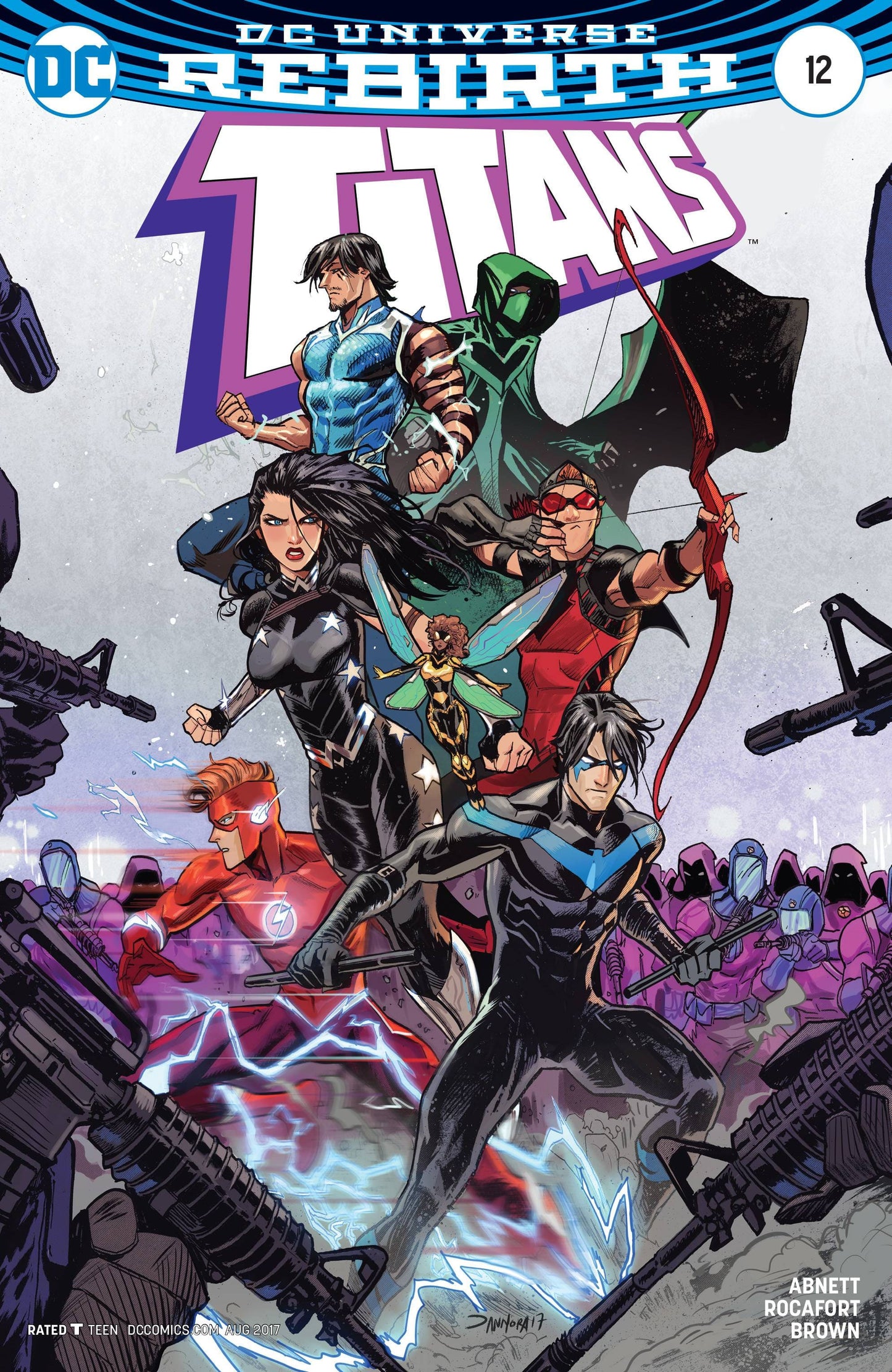 DC COMICS Comics NM TITANS #12 VAR ED