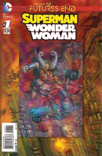 DC COMICS Comics SUPERMAN WONDER WOMAN FUTURES END #1