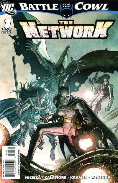DC COMICS Comics VF+ BATMAN BATTLE FOR THE COWL THE NETWORK #1