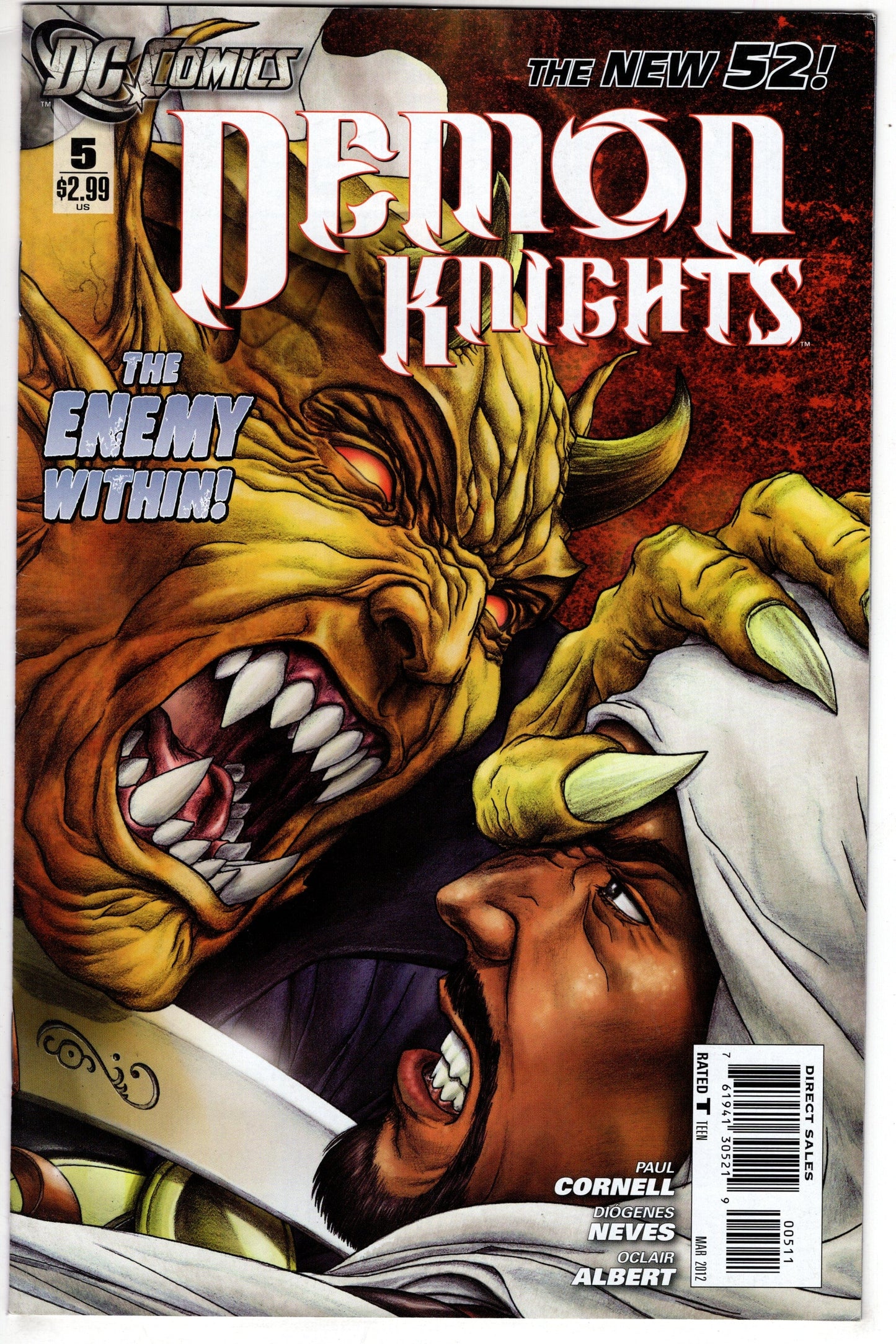 DC COMICS Comics VF+ DEMON KNIGHTS #5