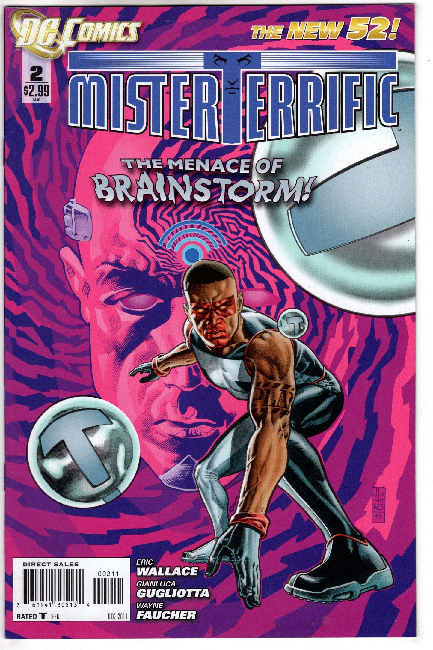 DC COMICS Comics VF+ MISTER TERRIFIC #2