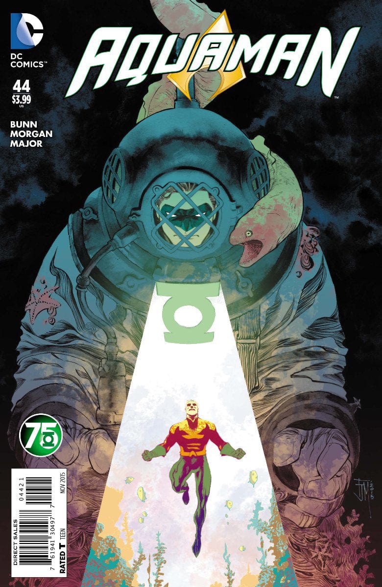 DC COMICS Comics VF/NM AQUAMAN #44 GREEN LANTERN 75 VAR ED