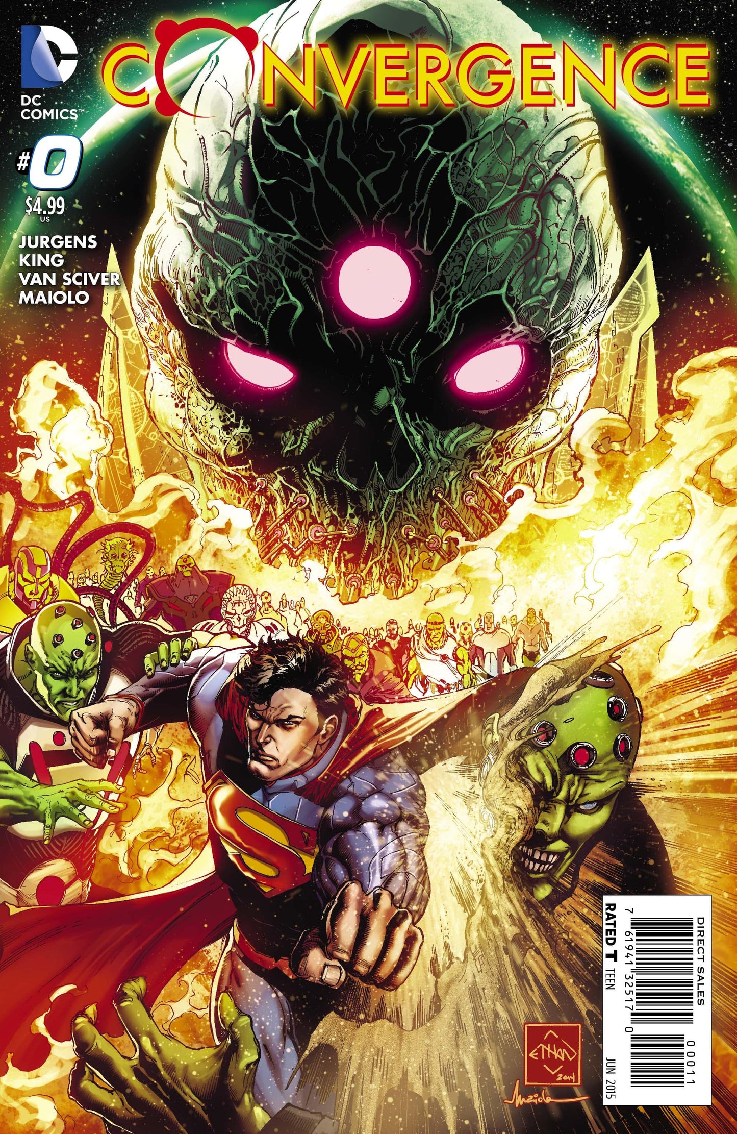 DC COMICS Comics VF/NM CONVERGENCE #0
