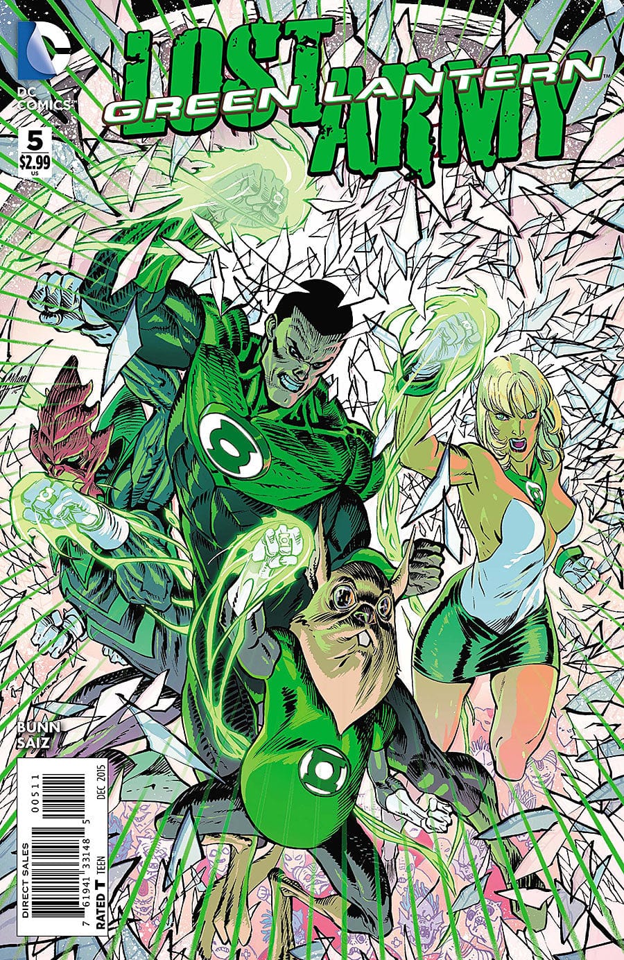 DC COMICS Comics VF/NM GREEN LANTERN THE LOST ARMY #5