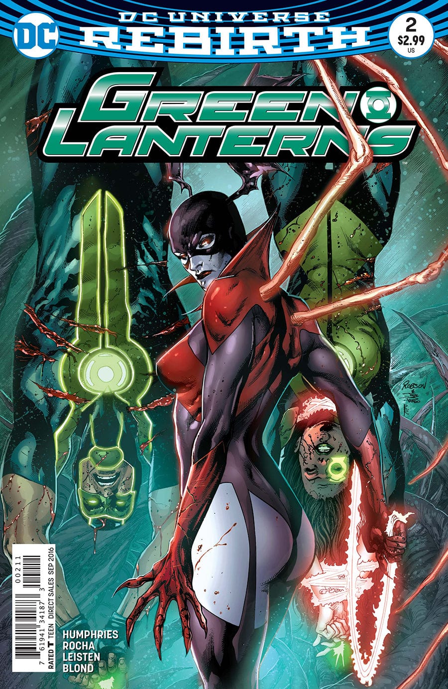 DC COMICS Comics VF/NM GREEN LANTERNS #2