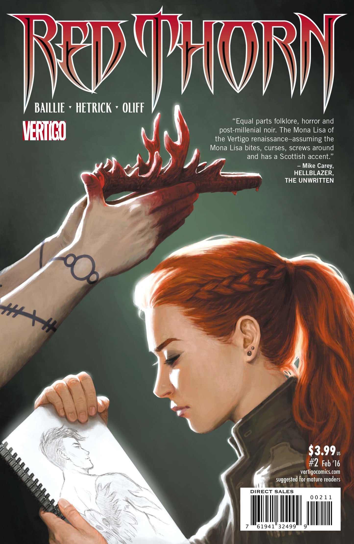 DC COMICS Comics VF/NM RED THORN #2 (MR)