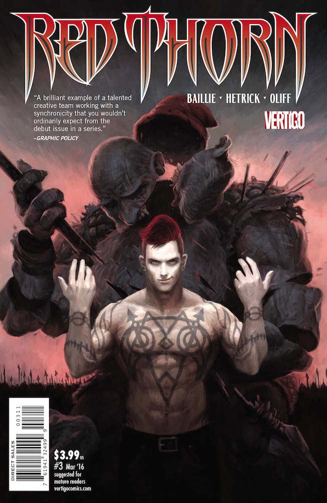 DC COMICS Comics VF/NM RED THORN #3 (MR)