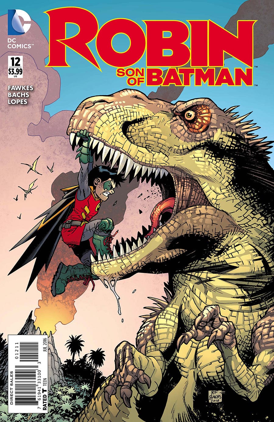 DC COMICS Comics VF/NM ROBIN SON OF BATMAN #12