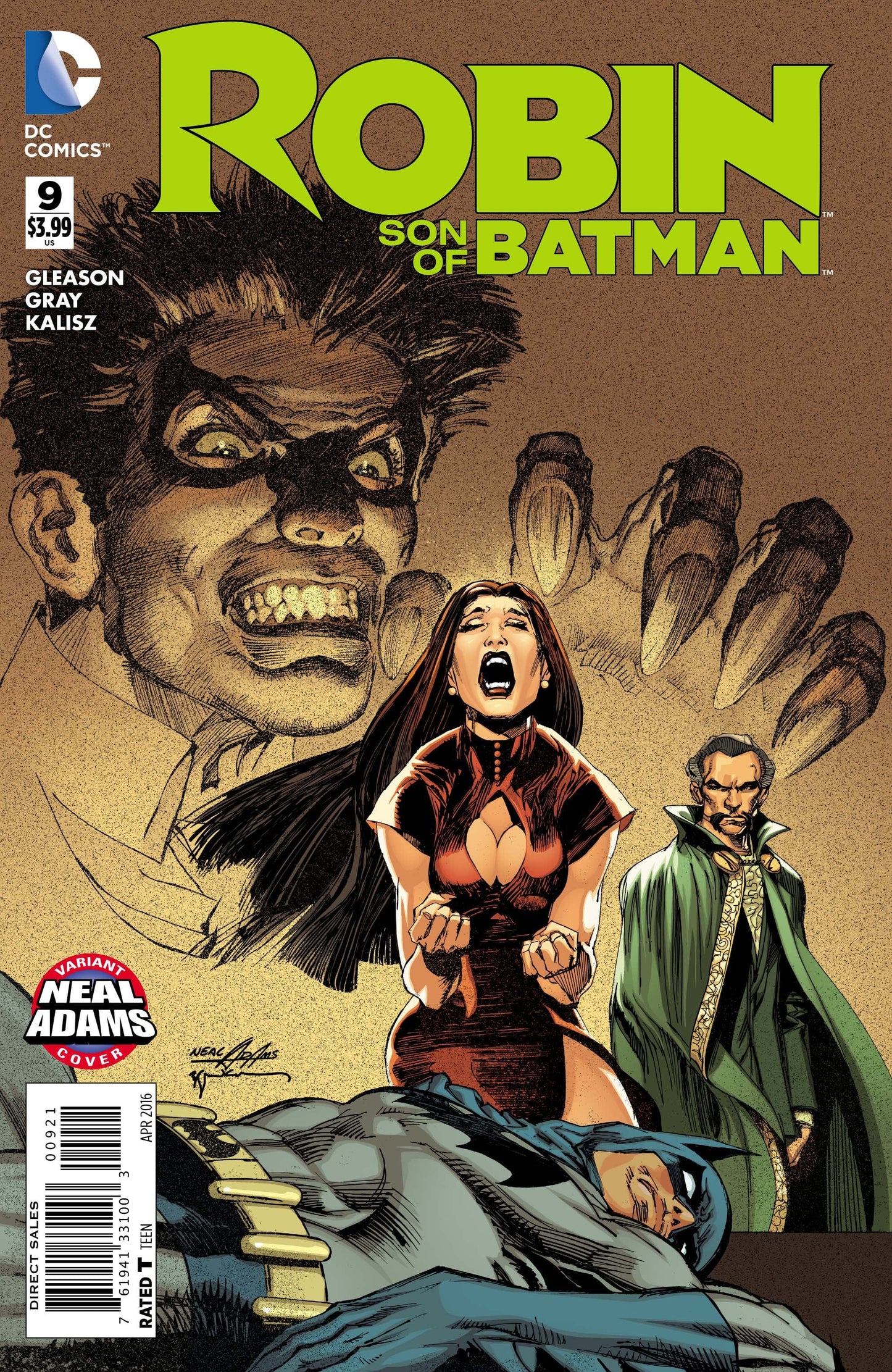 DC COMICS Comics VF/NM ROBIN SON OF BATMAN #9 NEAL ADAMS VAR ED