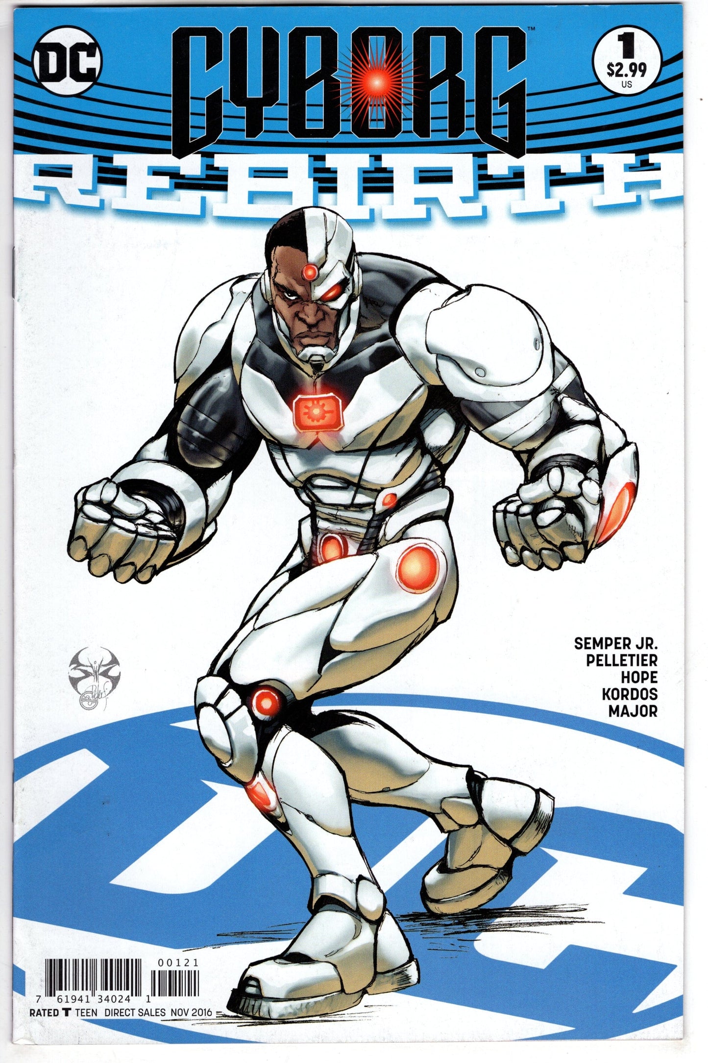 DC COMICS CYBORG REBIRTH #1 VAR ED