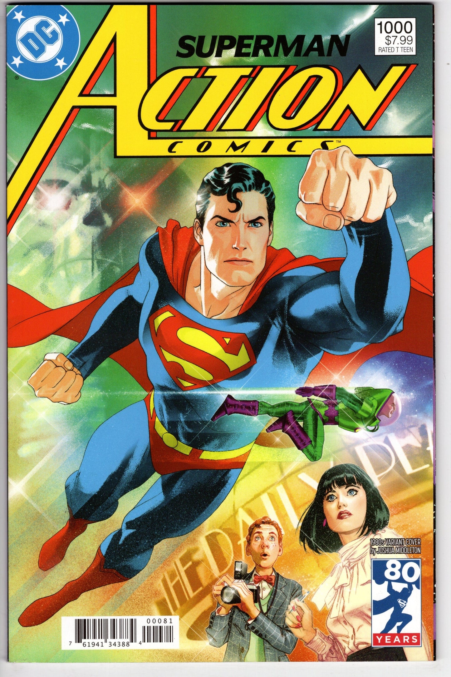Dc Comics DC COMICS ACTION COMICS #1000 1980S VAR ED
