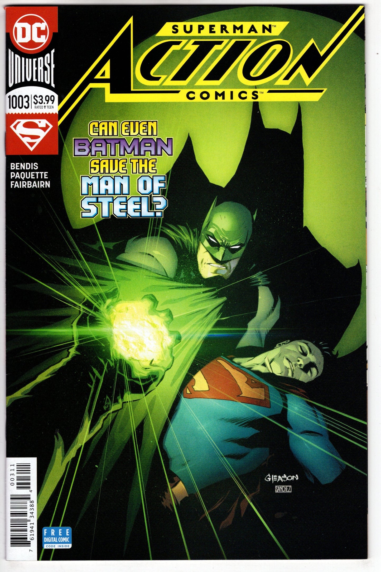Dc Comics DC COMICS ACTION COMICS #1003