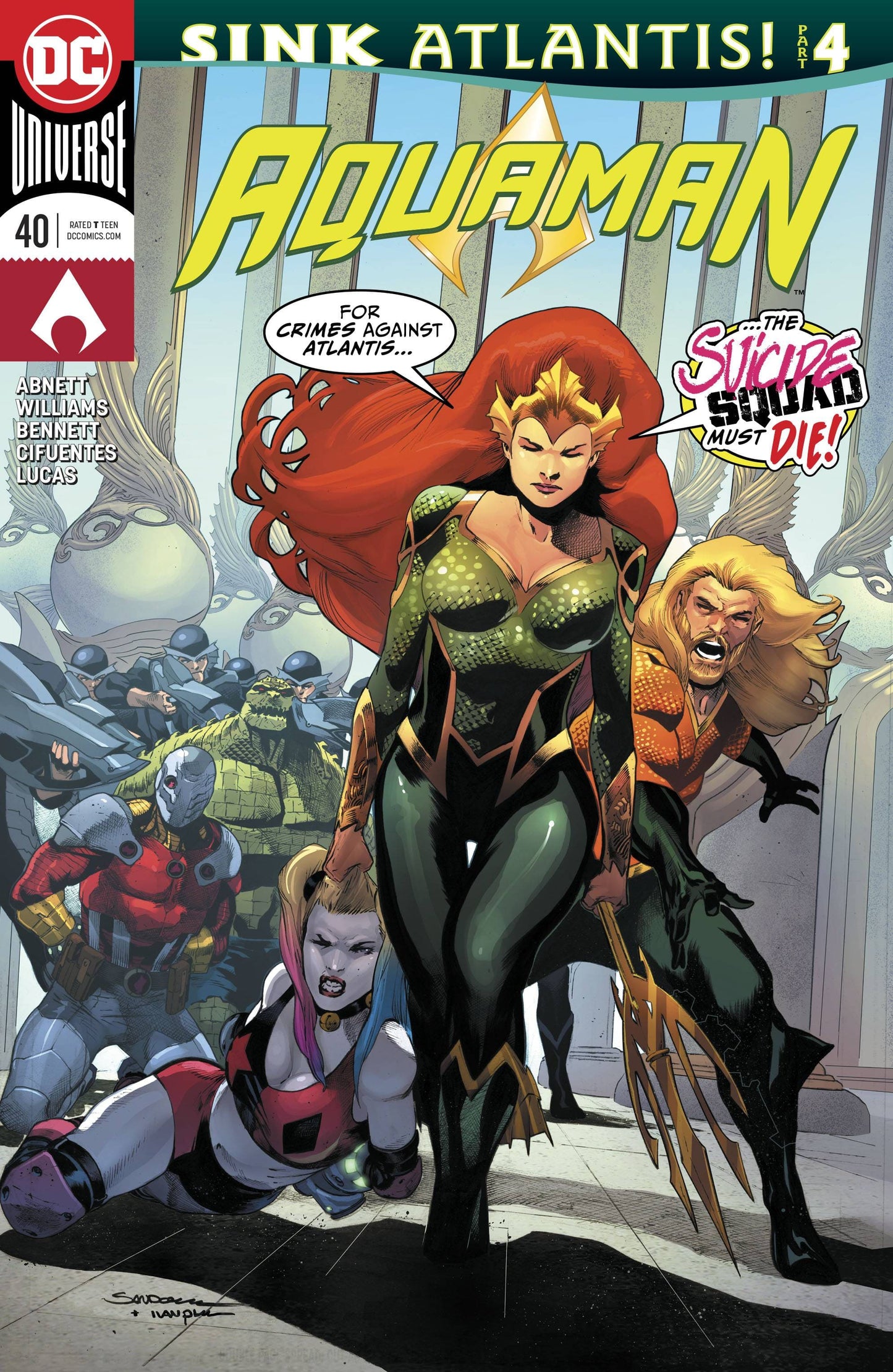 Dc Comics Dc Comics AQUAMAN #40 SINK ATLANTIS