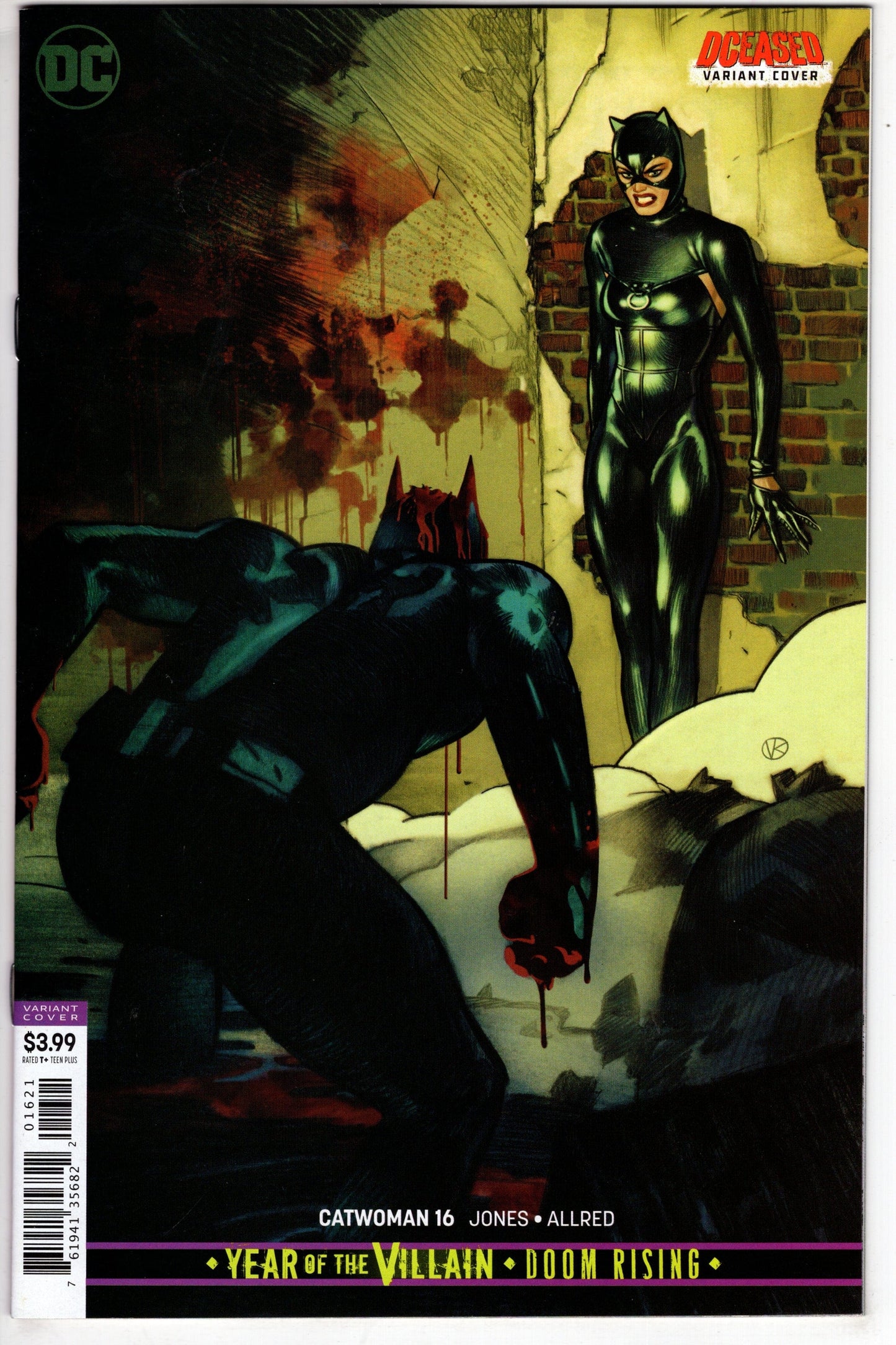 DC COMICS DC COMICS CATWOMAN #16 VAR ED YOTV