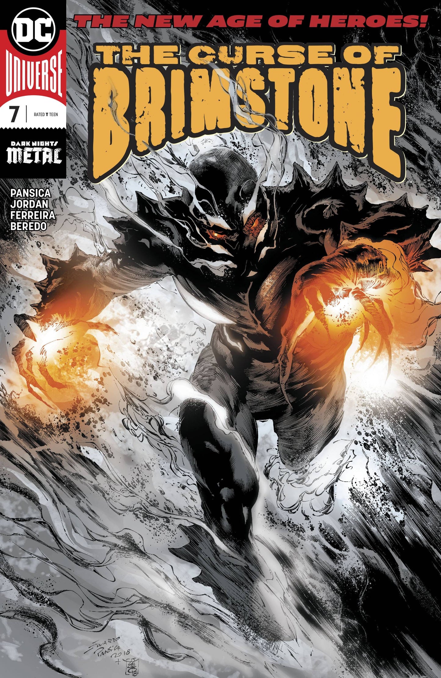 Dc Comics Dc Comics CURSE OF BRIMSTONE #7 FOIL
