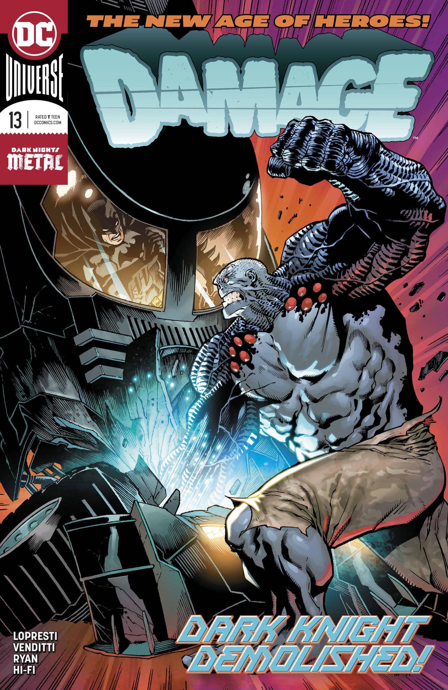 Dc Comics dc comics DAMAGE #13