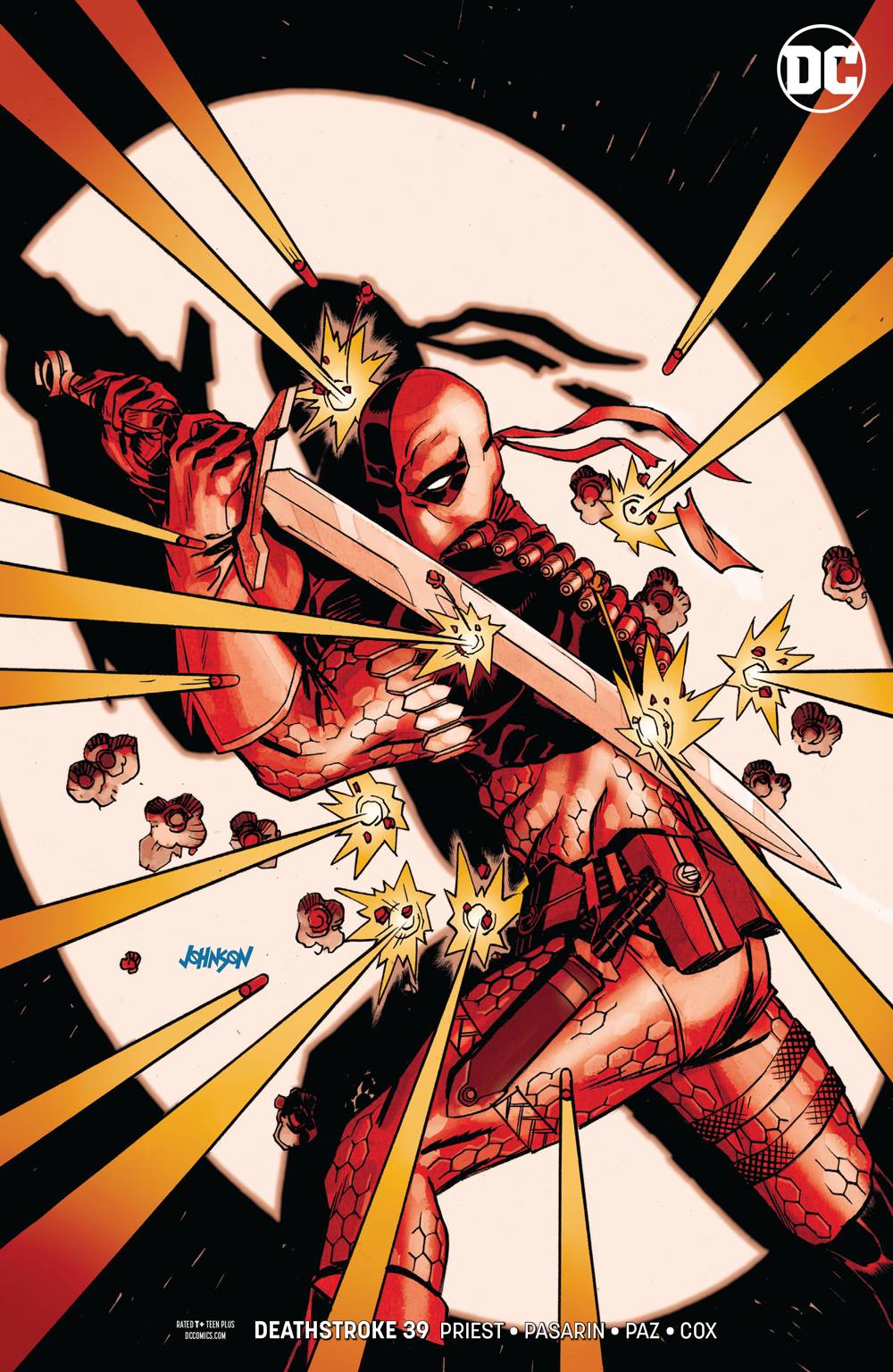 Dc Comics dc comics DEATHSTROKE #39 VAR ED (ARKHAM)